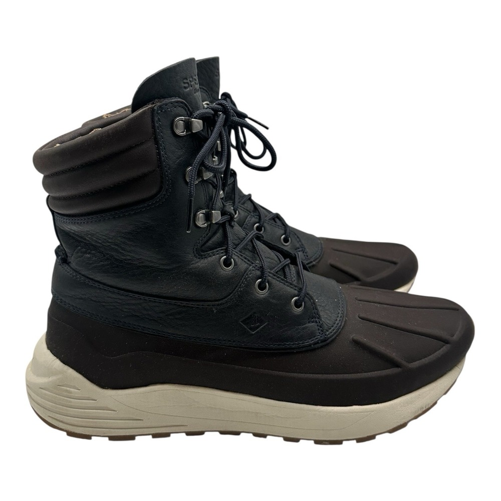 Sperry Freeroam Hiking Boots Men's Size 13 Dark Brown Navy Blue Lace Up STS23014